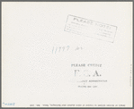 Detail of kitchen cabinet on trailer of white migrant near Harlingen, Texas
