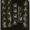 Contact sheet of Raul Julia and others in the stage production Threepenny Opera
