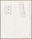 Privy and water supply, Mexican district, San Antonio, Texas