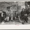 Part of commodity relief line, San Antonio, Texas