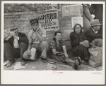 Part of commodity relief line, San Antonio, Texas