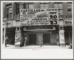 Front of movie theatre, San Antonio, Texas