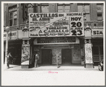 Front of movie theatre, San Antonio, Texas