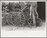 Wheels and automobile muffler, San Antonio, Texas