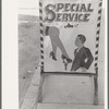Sign on shoe shine parlor, San Antonio, Texas