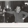 Proprietor of credit clothing store in Mexican district, San Antonio, Texas