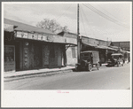 Street scene in Mexican district of San Antonio, Texas