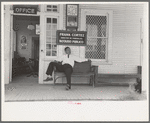 Funeral director, Mexican district, San Antonio, Texas