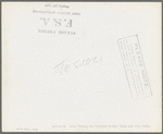 Relief line with clerk, Mexican district, San Antonio, Texas