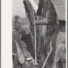 Detail of house of Mexican family, San Antonio, Texas