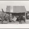 Rear view of Mexican house, San Antonio, Texas