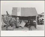 Rear view of Mexican house, San Antonio, Texas