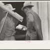 Negro Preacher reading the scriptures to Negro man, San Antonio, Texas