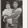 Mexican baby with sister, San Antonio, Texas