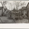 Detail of Mexican corral, San Antonio, Texas