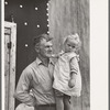 Cut-over farmer and daughter, near Northome, Minnesota