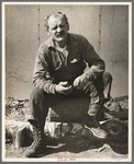 Lumberjack at camp near Effie, Minnesota