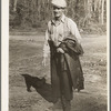 Lumberjack at camp near Effie, Minnesota