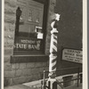 Barber pole, Williston, North Dakota