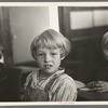 Pupil in school. Williams County, North Dakota