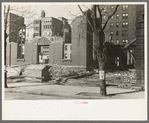 Wrecking building, I Street, Washington, D.C