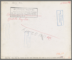 Unemployed workers in front of a shack with Christmas tree, East 12th Street, New York City