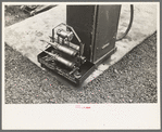 Lubricating equipment, Skyline Drive station, Virginia