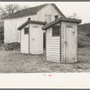 Privies on road to Skyline Drive [Shenandoah National Park], Virginia