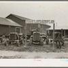 Used farm implement lot, Harlingen, Texas