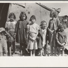 Children of squatters and migrants living on Nueces Bay, Corpus Christi, Texas