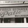 Family entrance to nightclub, Corpus Christi, Texas