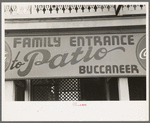 Family entrance to nightclub, Corpus Christi, Texas