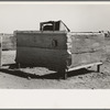 Privy for spinach cutters, La Pryor, Texas