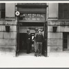Entrance to courthouse, San Augustine, Texas