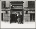 Entrance to courthouse, San Augustine, Texas