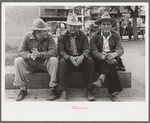 Farmers in town, Saturday afternoon, San Augustine, Texas