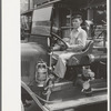 Driver of the fire truck, San Augustine, Texas