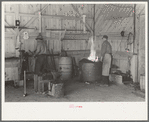 Blacksmith shop, Southern Paper Mill construction shed, Lufkin, Texas