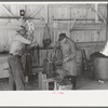 Blacksmith shop, Southern Paper Mill construction shed, Lufkin, Texas
