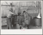 Blacksmith shop, Southern Paper Mill construction shed, Lufkin, Texas