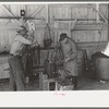 Blacksmith shop, Southern Paper Mill construction shed, Lufkin, Texas
