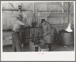 Blacksmith shop, Southern Paper Mill construction shed, Lufkin, Texas
