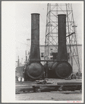 Steam boilers at oil well, Kilgore, Texas