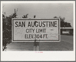 Sign, San Augustine, Texas