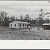 House and shed of FSA (Farm Security Administration )client, Sabine Farms, Marshall, Texas