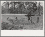Clearing land, Sabine Farms, Marshall, Texas