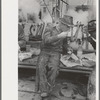 Oil worker eating lunch, Kilgore, Texas