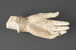 Cast of E. E. Cummings' hand
