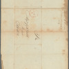 Letter from Isaac Child to his brother