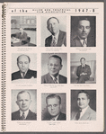 Publicity photographs of officers and directors of the Allied Non-Theatrical Film Association